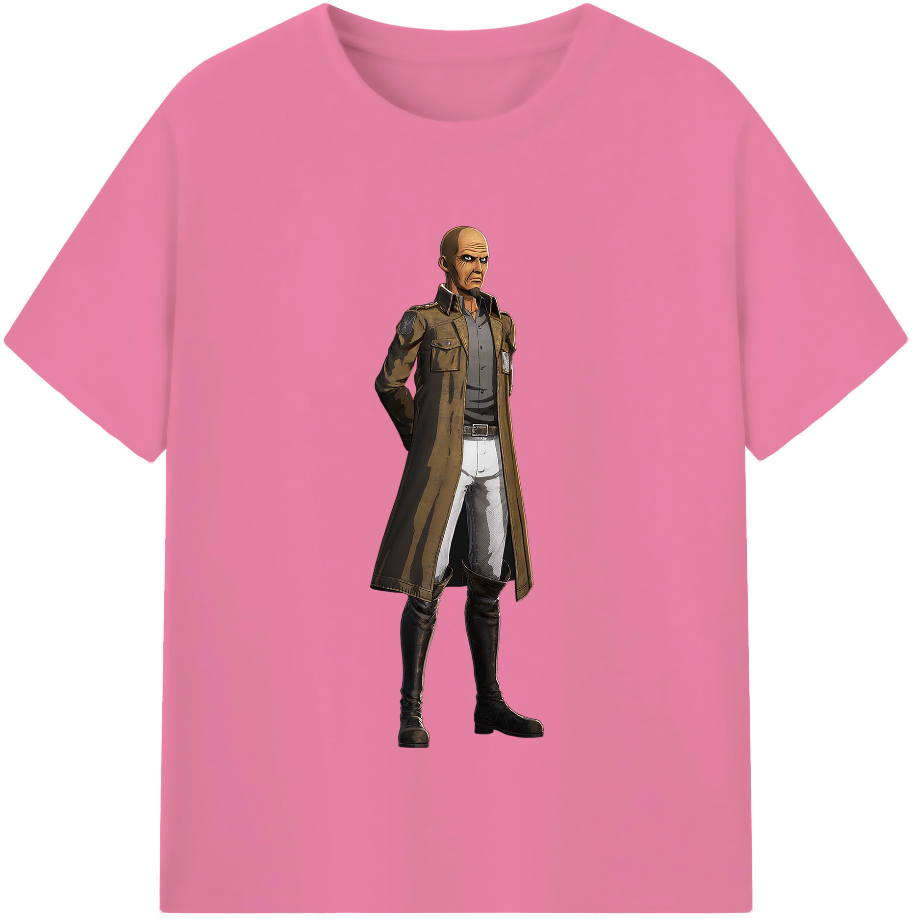 （画像用） 進撃の巨人 Attack on Titan 綿100％半袖Tシャツ（フロントプリント）